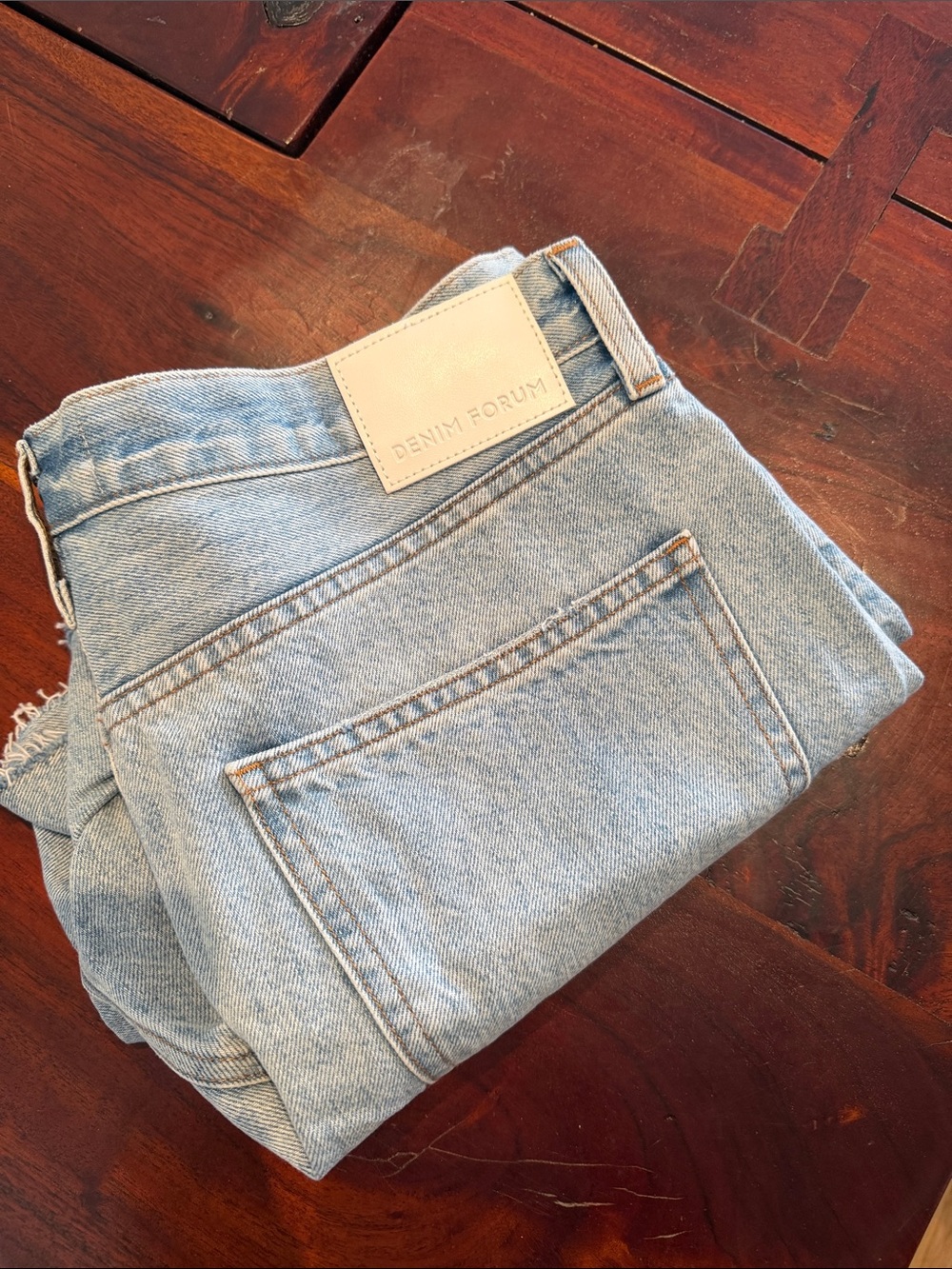 Denim Forum The Ex Boyfriend Mid Thigh Short - Picture 6 of 6